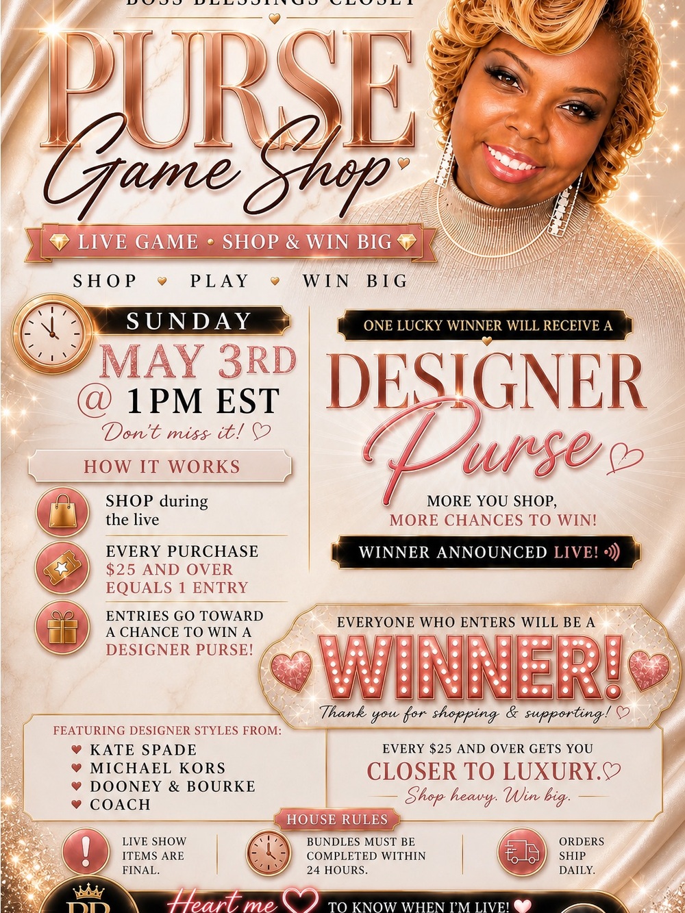 💎👜✨Designer Purse Giveaway 💎👜✨